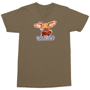 Vizsla Dad - Mens S/S Military Shirt