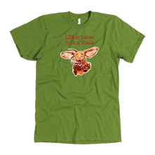 Load image into Gallery viewer, Life is better with a Vizsla - Hungarian Vizsla Mens Tshirt for V lovers
