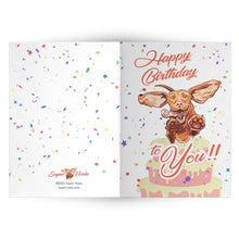 Load image into Gallery viewer, Super Vizsla Happy Birthday
