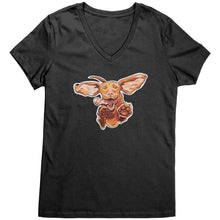 Load image into Gallery viewer, Super Vizsla Womens V-Neck Shirt
