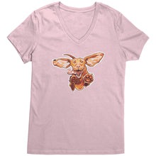 Load image into Gallery viewer, Super Vizsla Womens V-Neck Shirt
