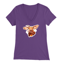 Load image into Gallery viewer, Super Vizsla - Bella Womens V-Neck
