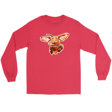 Load image into Gallery viewer, Original Super Vizsla Art on a Long Sleeve Tee
