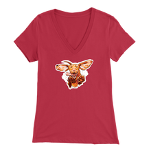 Load image into Gallery viewer, Super Vizsla - Bella Womens V-Neck
