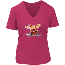 Load image into Gallery viewer, Vizsla Mom - District Womens V-Neck
