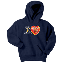 Load image into Gallery viewer, Will You V My Valentine? Youth Hoodie
