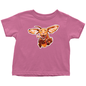 Original Super Vizsla on at Soft Ringspun Cotton Toddler T-Shirt