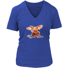 Load image into Gallery viewer, Vizsla Mom - District Womens V-Neck
