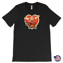 Load image into Gallery viewer, I love my Vizsla - Canvas Mens T-Shirt - Made in the USA
