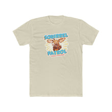 Load image into Gallery viewer, Squirrel Patrol Vizsla Division - Men's Cotton Crew Tee for Vizsla Puppy Dog lovers
