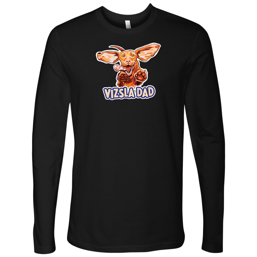 Vizsla Dad - Next Level Mens Long Sleeve