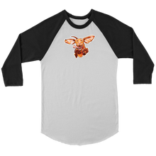 Load image into Gallery viewer, Super Vizsla Canvas Unisex 3/4 Raglan

