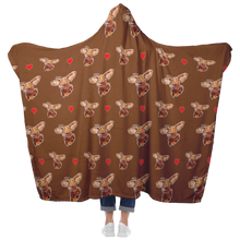 Load image into Gallery viewer, Cozy Vizsla Dog Hooded Blanket
