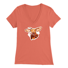 Load image into Gallery viewer, Super Vizsla - Bella Womens V-Neck
