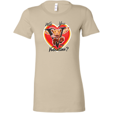 Load image into Gallery viewer, Will You V My Valentine? Super Vizsla Womens Shirt
