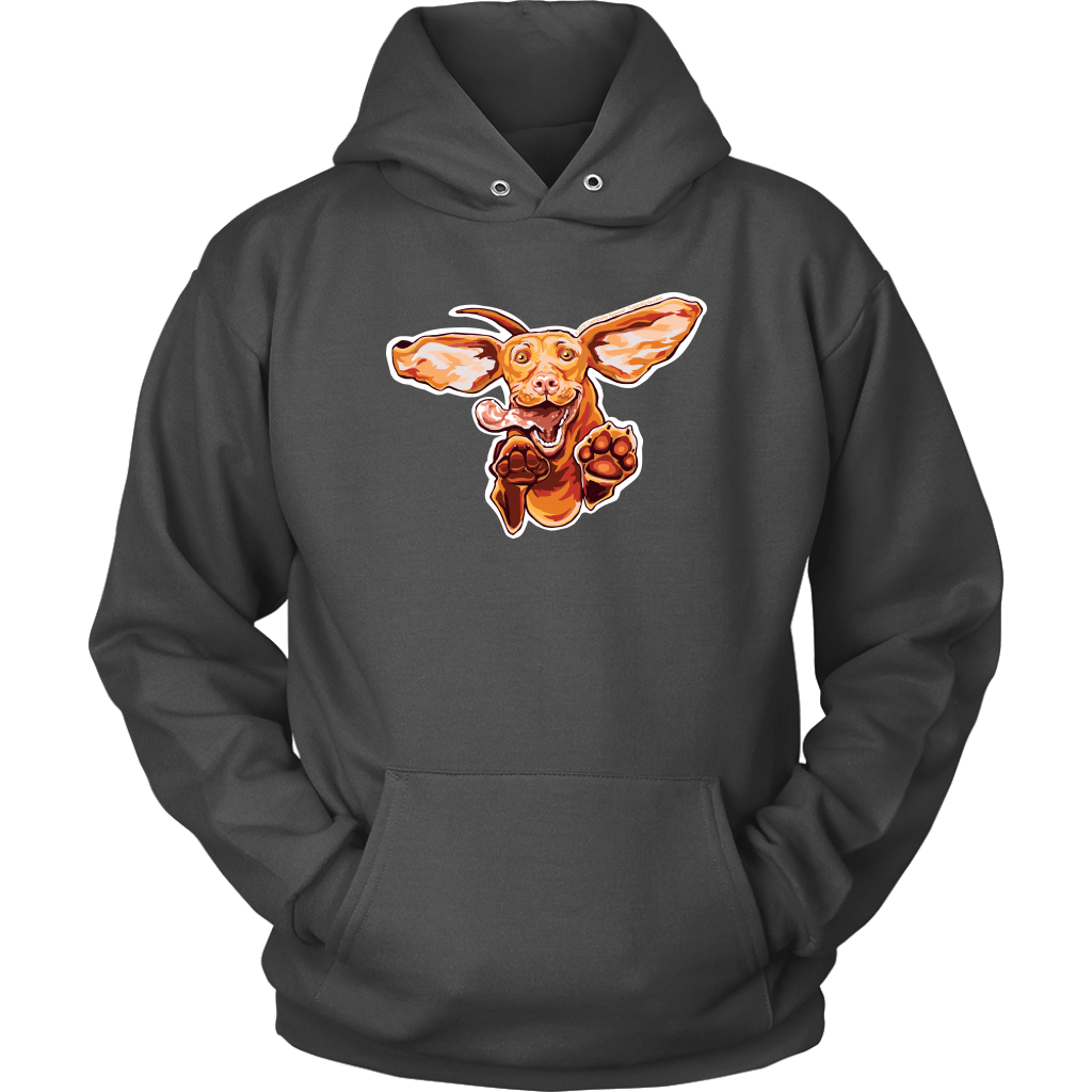 Original Super Vizsla on a Cozy Unisex Hoodie