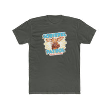 Load image into Gallery viewer, Squirrel Patrol Vizsla Division - Men's Cotton Crew Tee for Vizsla Puppy Dog lovers
