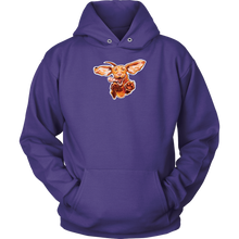 Load image into Gallery viewer, Jumping happy vizsla dog hoodie
