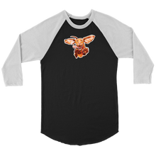 Load image into Gallery viewer, Super Vizsla Canvas Unisex 3/4 Raglan
