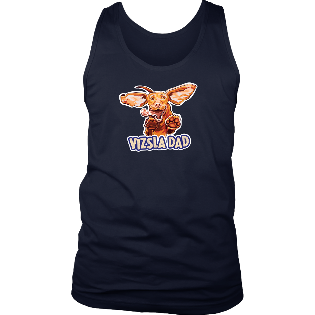 Vizsla Dad - District Mens Tank