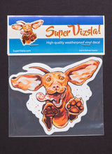 Load image into Gallery viewer, hungarian vizsla dog decal sticker in packaging
