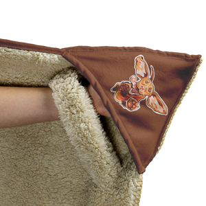 Cozy Vizsla Dog Hooded Blanket