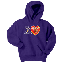 Load image into Gallery viewer, Will You V My Valentine? Youth Hoodie
