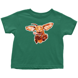 Original Super Vizsla on at Soft Ringspun Cotton Toddler T-Shirt