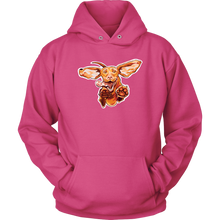 Load image into Gallery viewer, Original Super Vizsla on a Cozy Unisex Hoodie
