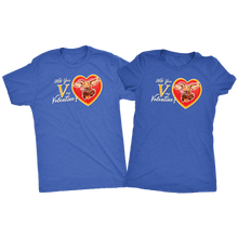 Load image into Gallery viewer, His and Hers "Will You V my Valentine" Shirt Combo
