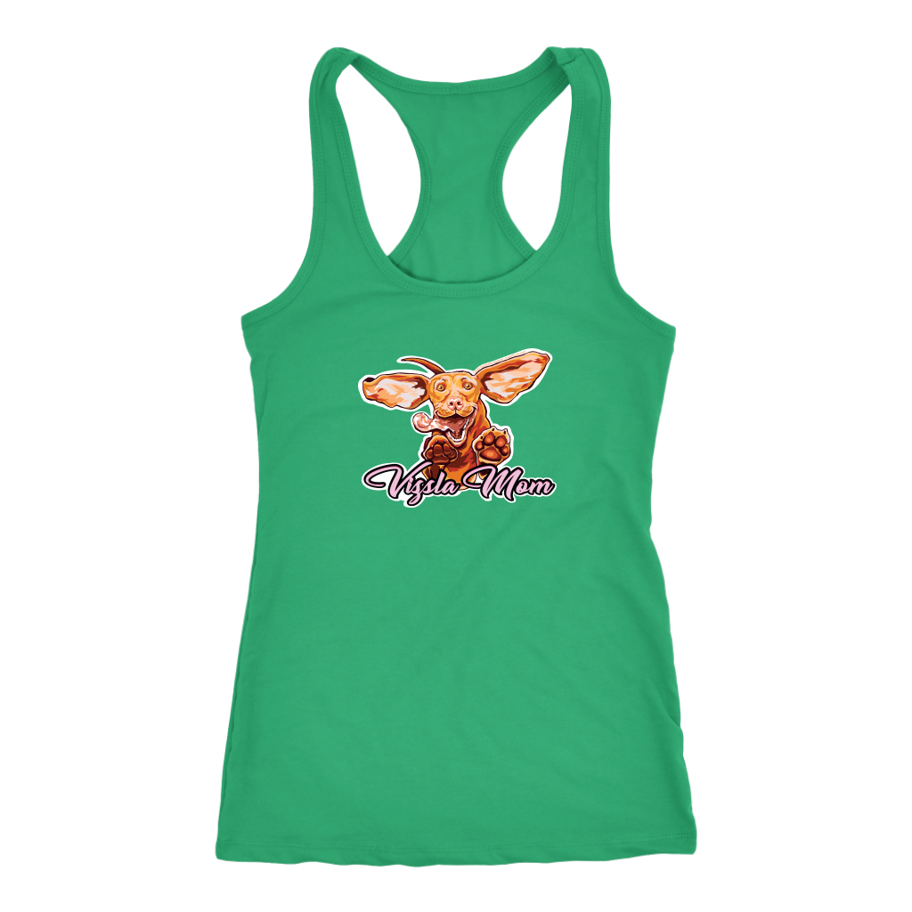 Vizsla Mom - Next Level Racerback Tank