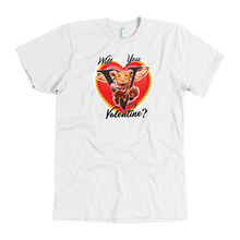 Load image into Gallery viewer, Will You V My Valentine? Super Vizsla Men&#39;s T-Shirt
