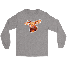 Load image into Gallery viewer, Original Super Vizsla Art on a Long Sleeve Tee
