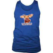 Load image into Gallery viewer, Vizsla Dad - District Mens Tank
