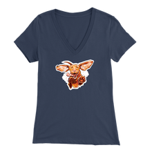 Load image into Gallery viewer, Super Vizsla - Bella Womens V-Neck
